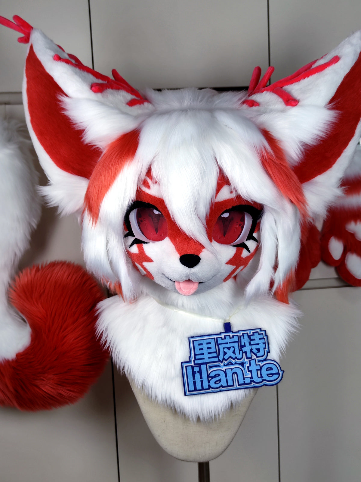 Coral Element Kemono Fursuit Set (Gift Paws + Tail)